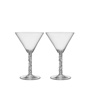 Orrefors Carat Crystal Martini - Set of 2