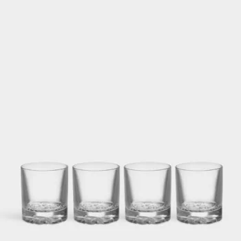 Orrefors Carat Crystal Old Fashioned - Set of 4