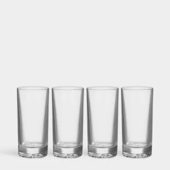Orrefors Carat Crystal Hiball - Set of 4