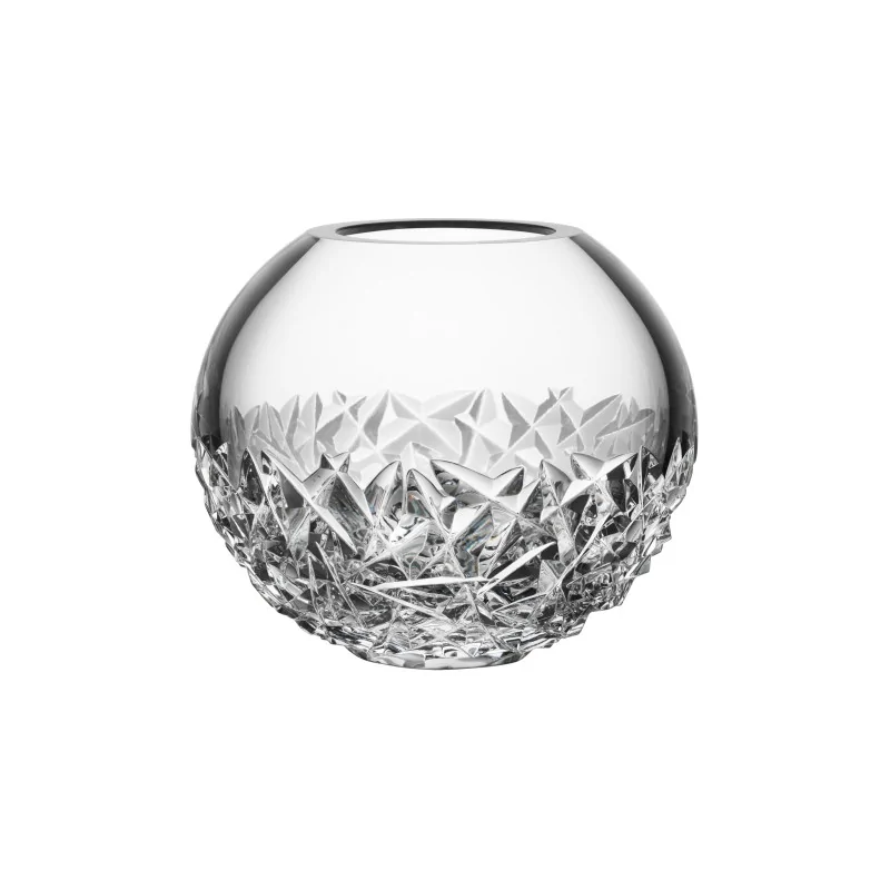 Orrefors Carat Crystal Globe Vase Large Orrefors Carat Crystal Globe Vase Large