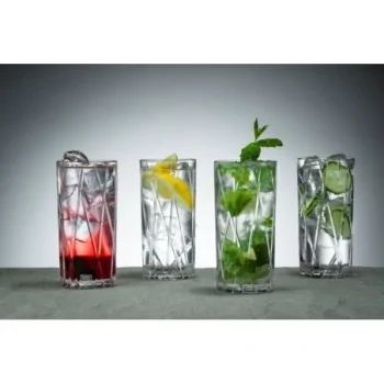 Orrefors City Crystal Highball - Set of 4