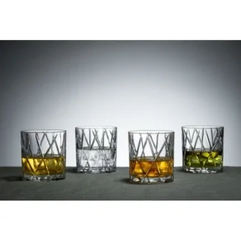 Orrefors City Crystal Old Fashioned - Set of 4