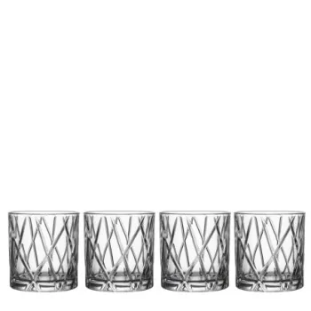 Orrefors City Crystal DOF - Set of 4