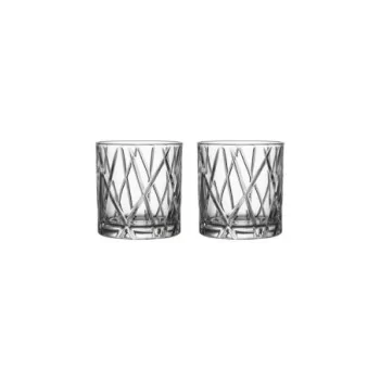 Orrefors City Crystal DOF - Set of 2
