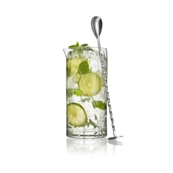 Orrefors City Crystal Mixing Glass with Spoon