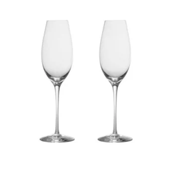 Orrefors Difference Sparkling Wine - Set of 2