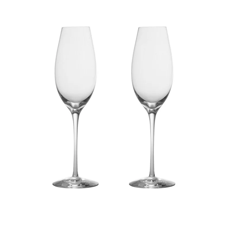 Orrefors Difference Sparkling Wine - Set of 2 Orrefors Difference Sparkling Wine - Set of 2