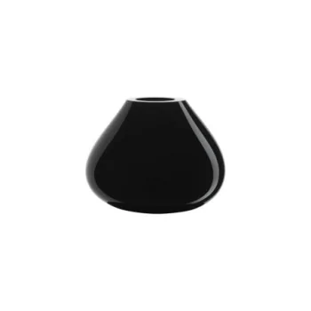 Orrefors Ebon Vase Black Medium