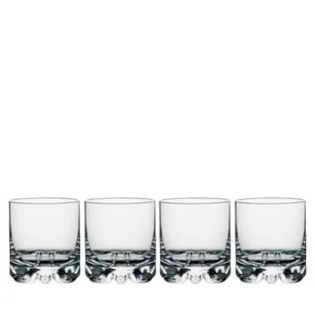 Orrefors Erik Crystal DOF - Set of 4
