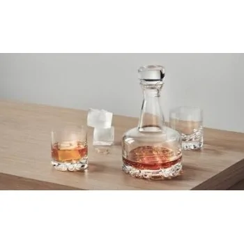 Orrefors Erik Crystal Decanter 3pc set