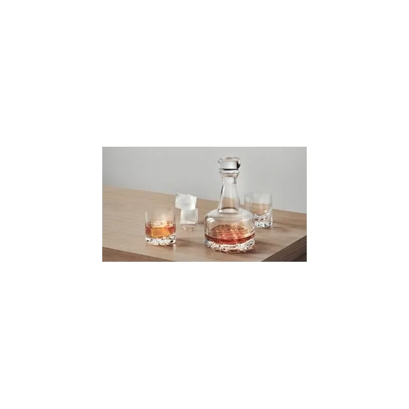 Orrefors Erik Crystal Decanter 3pc set Orrefors Erik Crystal Decanter 3pc set