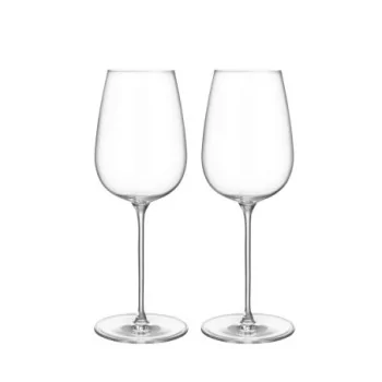 Orrefors Frantzen Crystal White Wine - Set of 2