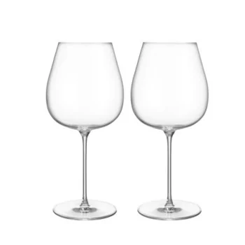 Orrefors Frantzen Crystal Red Wine - Set of 2