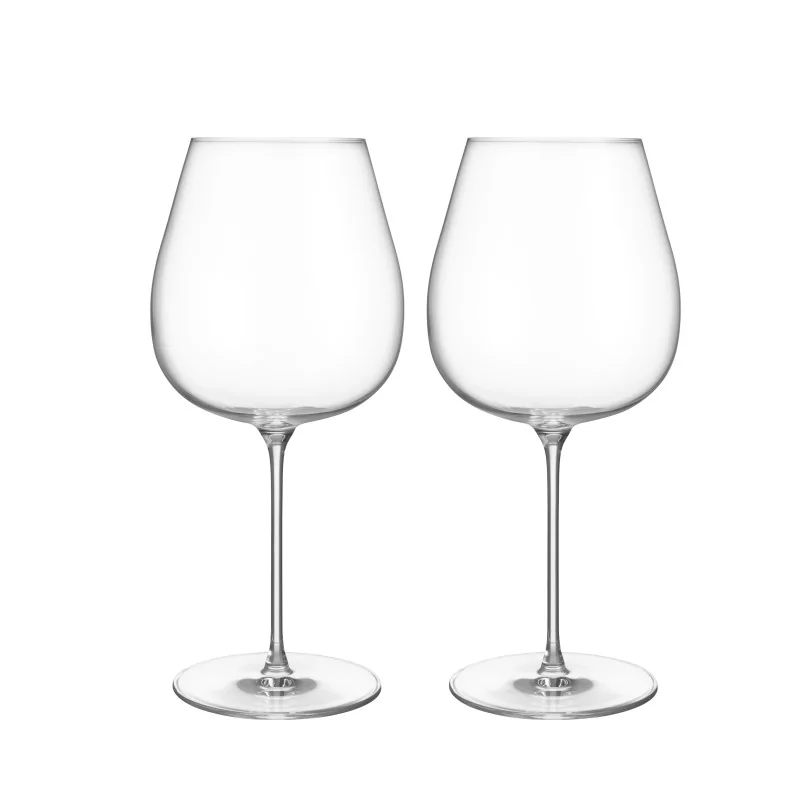 Orrefors Frantzen Crystal Red Wine - Set of 2 Orrefors Frantzen Crystal Red Wine - Set of 2