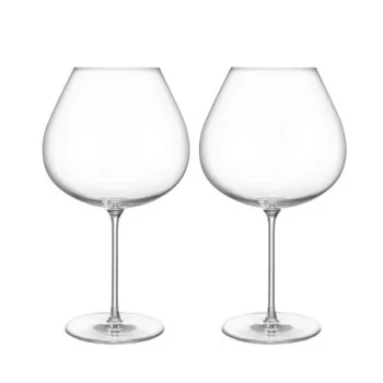 Orrefors Frantzen Crystal Mature Wine - Set of 2