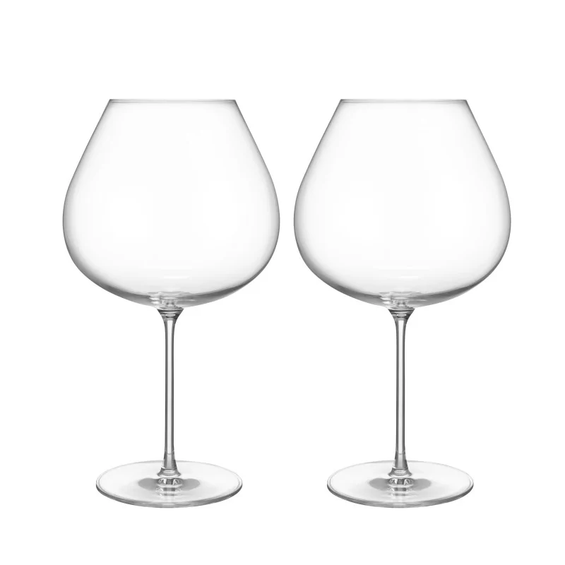 Orrefors Frantzen Crystal Mature Wine - Set of 2 Orrefors Frantzen Crystal Mature Wine - Set of 2