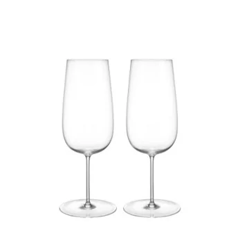 Orrefors Frantzen Crystal Crystal Beer - Set of 2