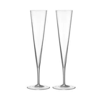 Orrefors Geometry Crystal Champagne - Set of 2