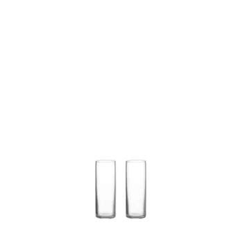 Orrefors Geometry Crystal Shot - Set of 2