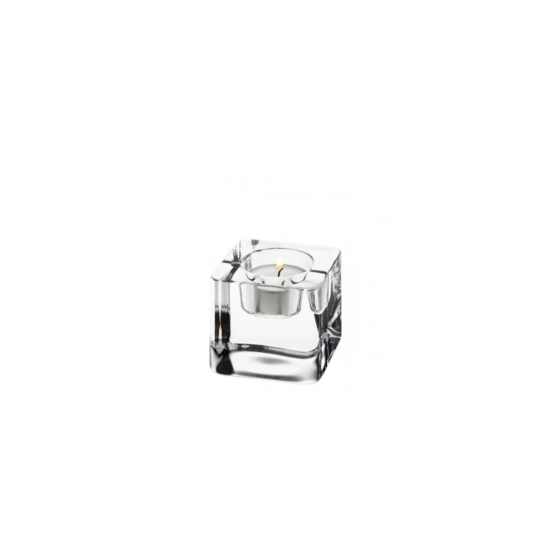 Orrefors Ice Cube Votive Clear Orrefors Ice Cube Votive Clear