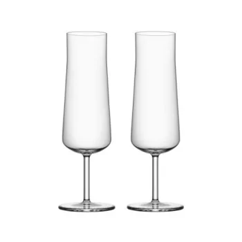 Orrefors Informal Crystal Champagne - Set of 2