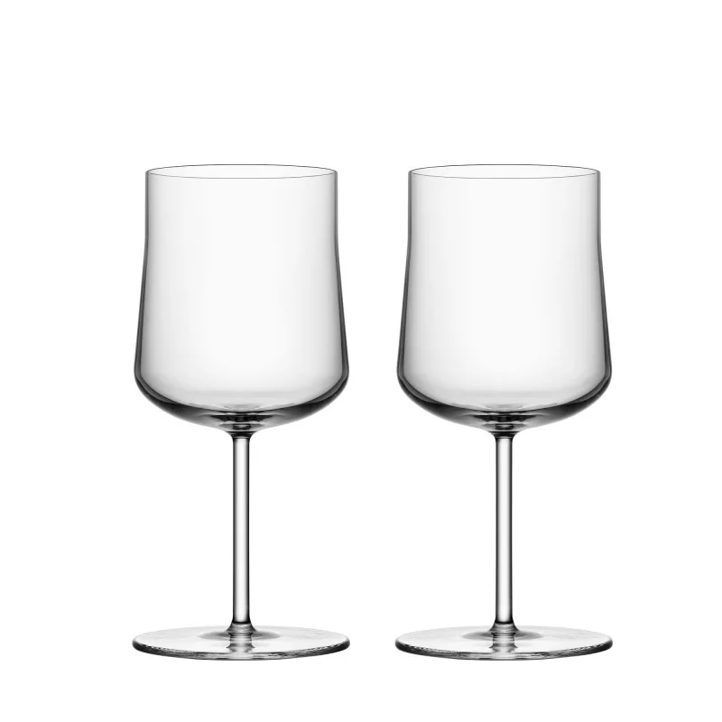 Orrefors Informal Crystal Medium Glass - Set of 2 Orrefors Informal Crystal Medium Glass - Set of 2