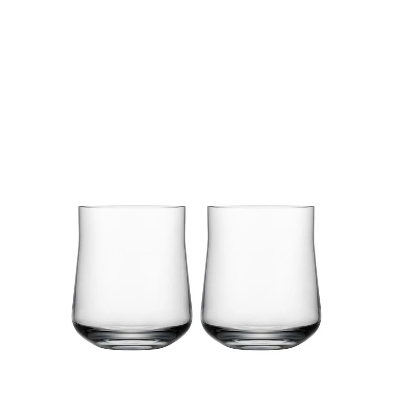 Orrefors Informal Crystal Tumble - Set of 2 Orrefors Informal Crystal Tumble - Set of 2