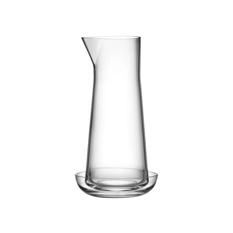 Orrefors Informal Crystal Carafe with Bowl Clear Orrefors Informal Crystal Carafe with Bowl Clear