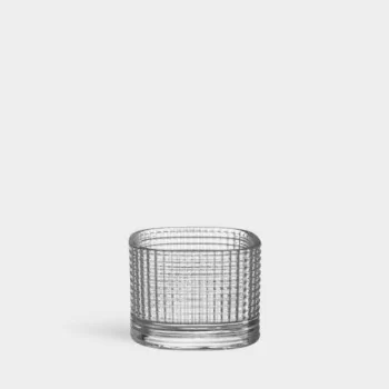 Orrefors Magica Crystal Votive Bowl Super Circle Clear Small