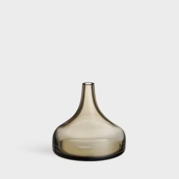 Orrefors Midsummer Vase Water Avens Mini Brown