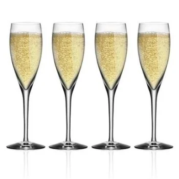 Orrefors More Crystal Champagne - Set of 4