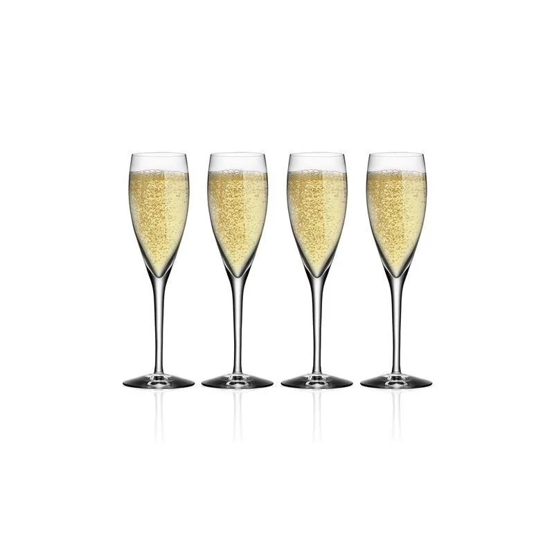 Orrefors More Crystal Champagne - Set of 4 Orrefors More Crystal Champagne - Set of 4