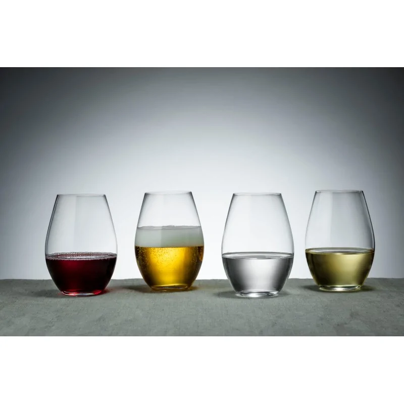 Orrefors More Crystal Stemless - Set of 4 Orrefors More Crystal Stemless - Set of 4