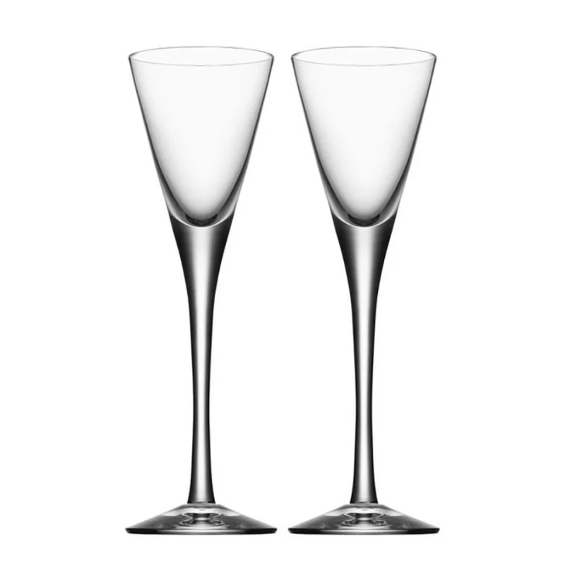 Orrefors More Crystal Cordial Glasses - Set of 2