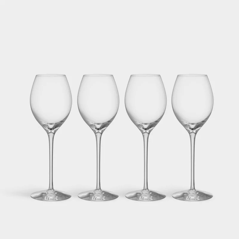 Orrefors More Crystal Champagne Boule - Set of 4 Orrefors More Crystal Champagne Boule - Set of 4