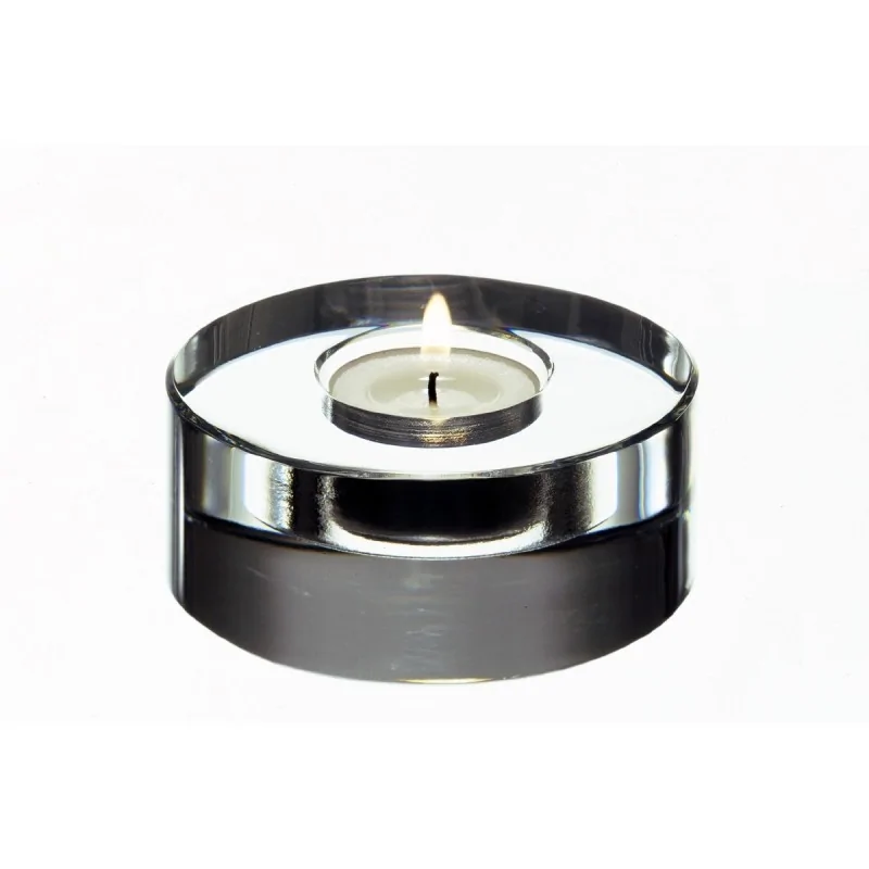 Orrefors Puck Tealight Holder Small Orrefors Puck Tealight Holder Small