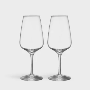Orrefors Pulse Crystal Wine Glass - Set of 2