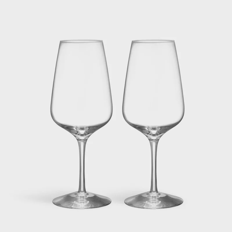 Orrefors Pulse Crystal Wine Glass - Set of 2 Orrefors Pulse Crystal Wine Glass - Set of 2