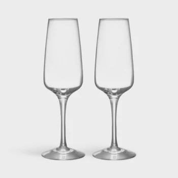 Orrefors Pulse Crystal Champagne - Set of 2
