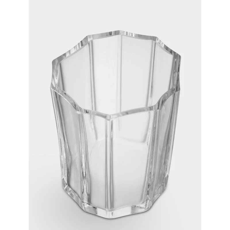 Orrefors Reed Crystal Bowl Votive Clear Medium Orrefors Reed Crystal Bowl Votive Clear Medium