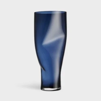 Orrefors Squeeze Vase Midnight Blue XL