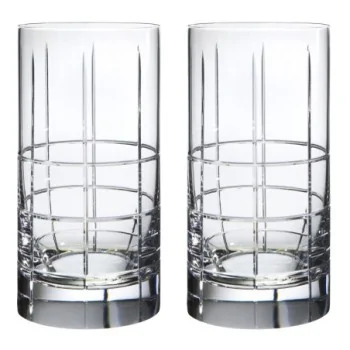 Orrefors Street Crystal Highball - Set of 2