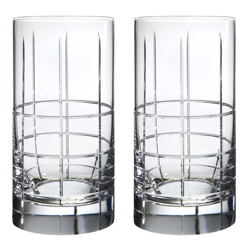 Orrefors Street Crystal Highball - Set of 2 Orrefors Street Crystal Highball - Set of 2