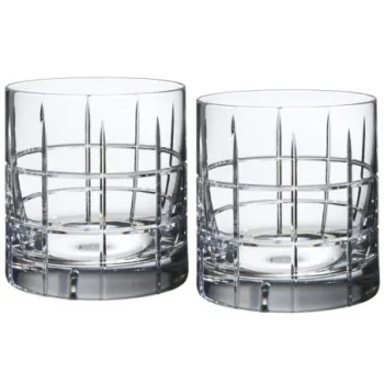 Orrefors Street Crystal DOF - Set of 2