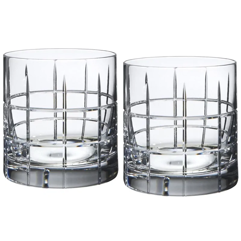 Orrefors Street Crystal DOF - Set of 2 Orrefors Street Crystal DOF - Set of 2