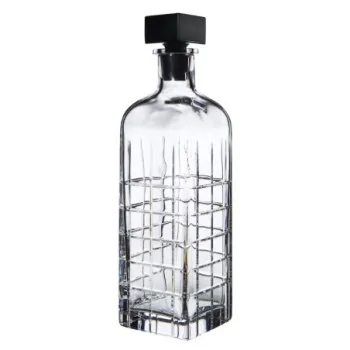 Orrefors Street Crystal Decanter