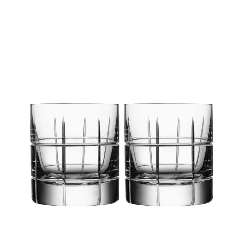 Orrefors Street Whiskey Pair Orrefors Street Whiskey Pair