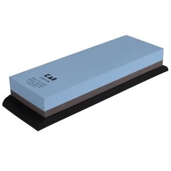 Shun Combination Whetstone w/ Rubber Base - 400/1000 Grit
