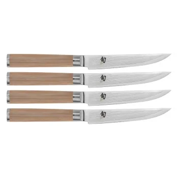 Shun Classic Blonde 4 Pc Steak Knife Knife Set