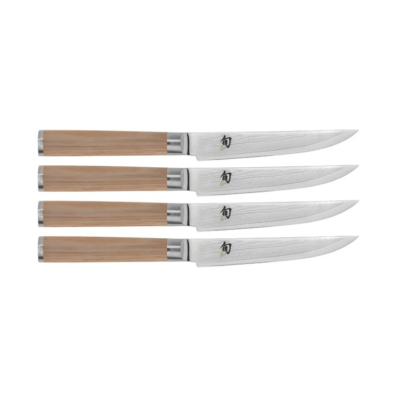 Shun Classic Blonde 4 Pc Steak Knife Knife Set